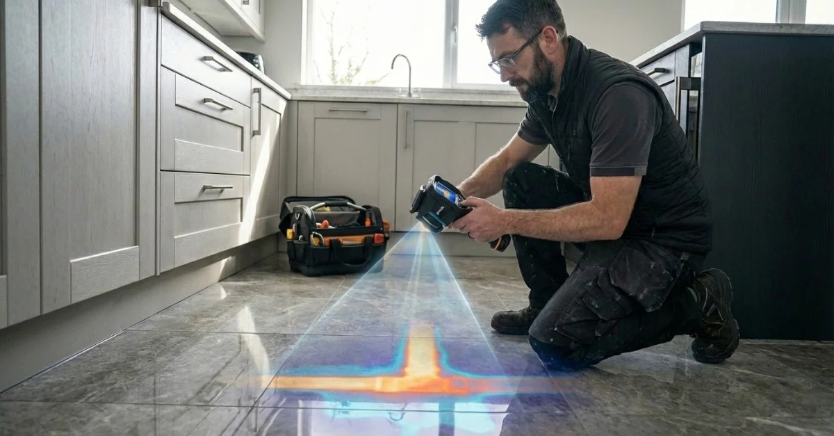 Water leak detection in Northern Ireland