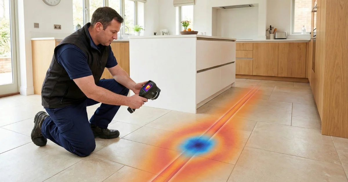 Thermal Imaging Leak Detection in Northern Ireland